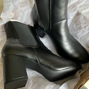 Black Booties - Just Fab